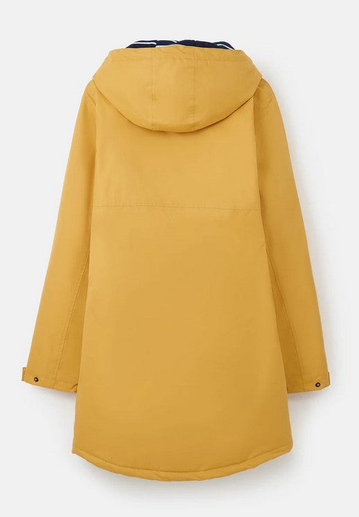 Jacket Antique Gold Coast Mid Waterproof Jacket Joules Coast Mid